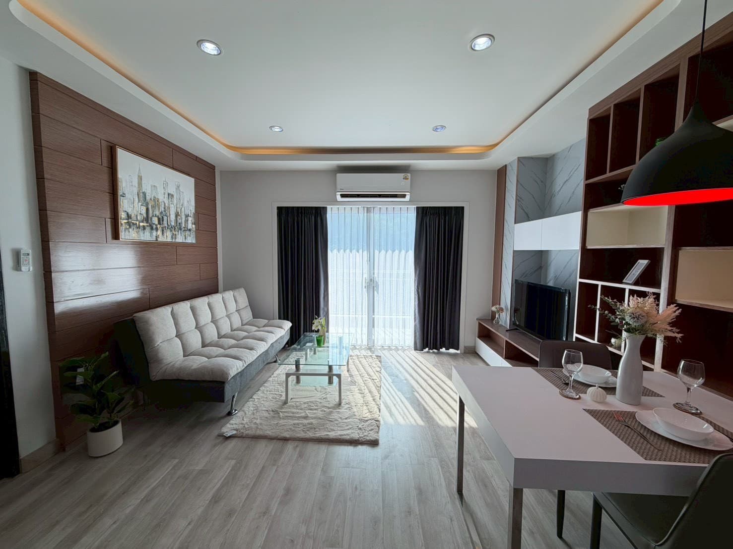 Phanason Green Place Condominium - ตึก F ชั้น 4 ห้องมุม